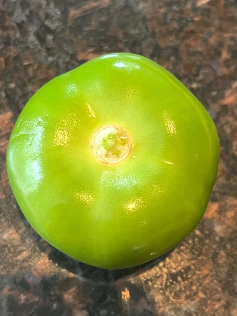 step-by-step tomatillo peeling