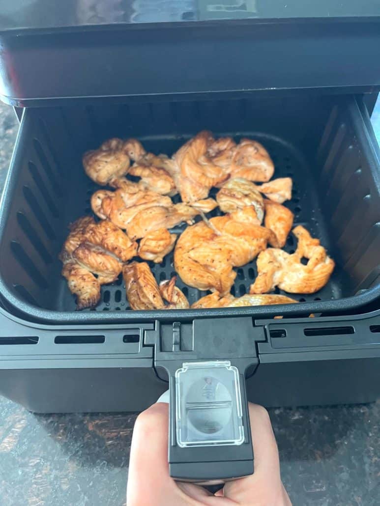 quick air fryer salmon belly