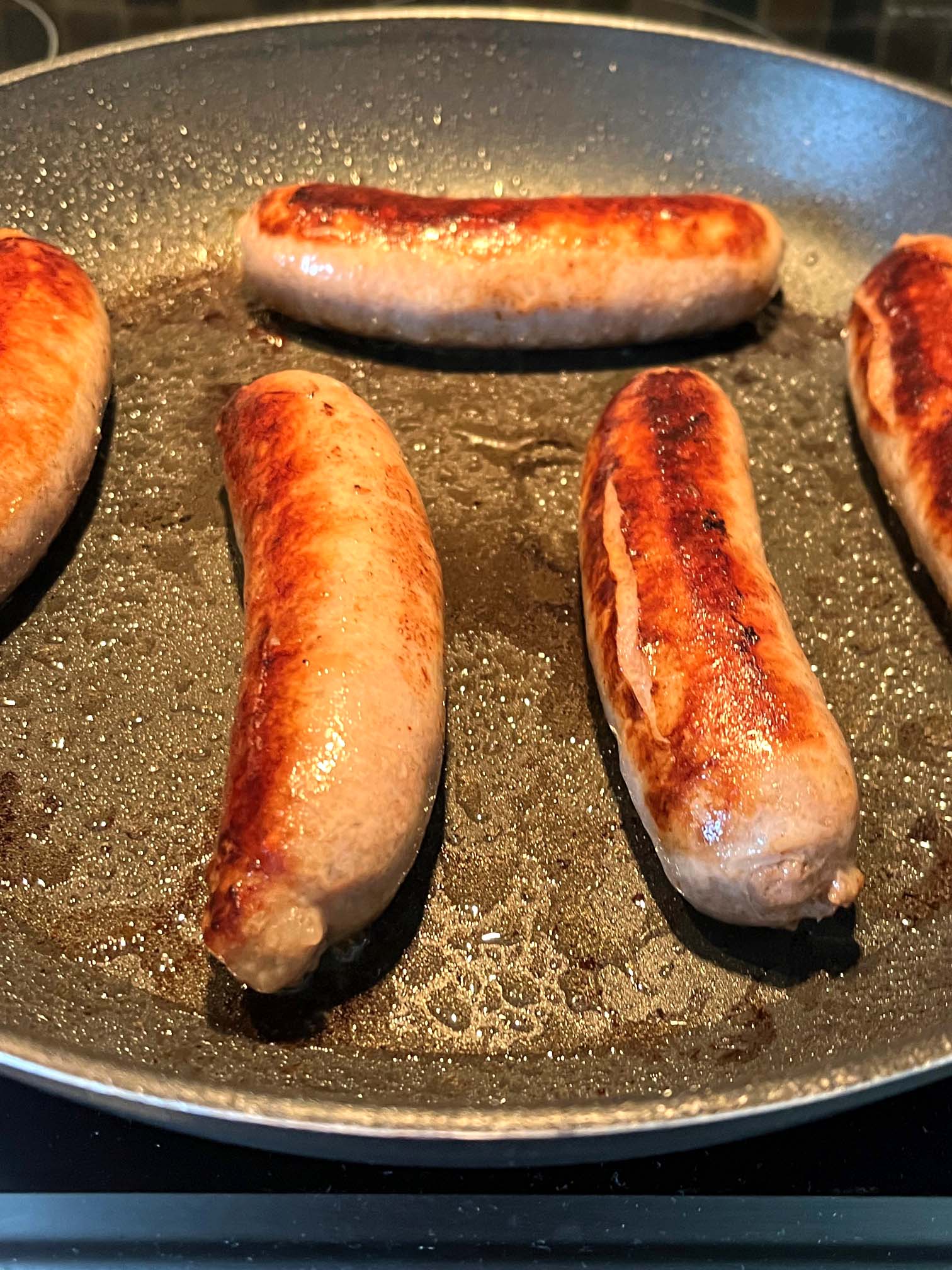 PanFried Bratwurst Recipe How To Cook Brats On A Stove Melanie Cooks
