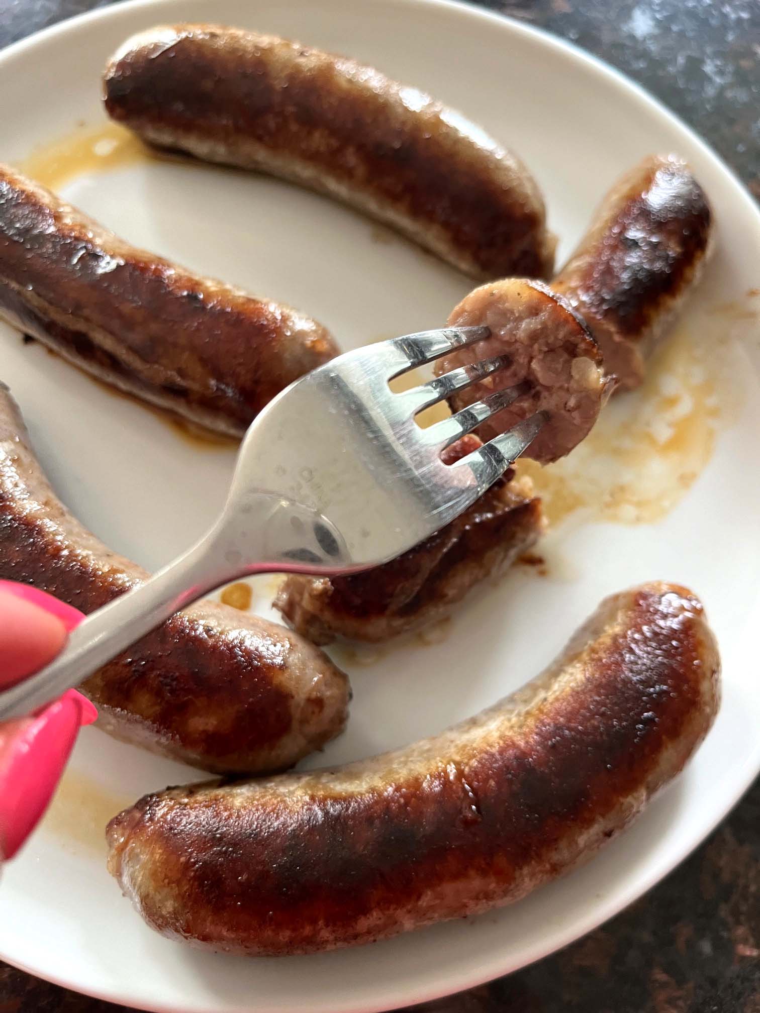 PanFried Bratwurst Recipe How To Cook Brats On A Stove Melanie Cooks