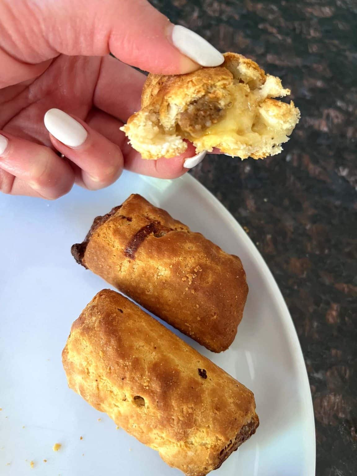 Air Fryer Jimmy Dean Biscuit RollUps Melanie Cooks