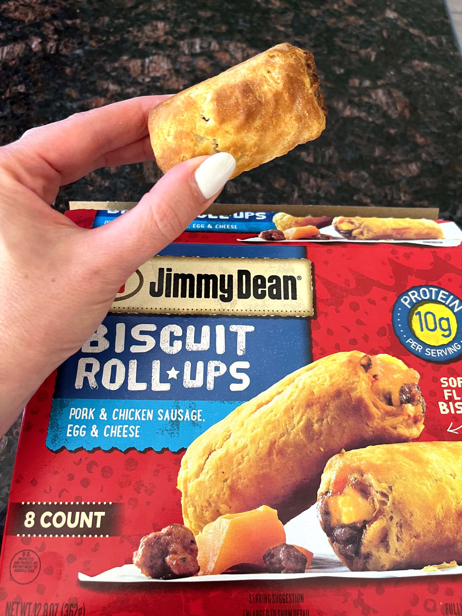 Air Fryer Jimmy Dean Biscuit RollUps Melanie Cooks