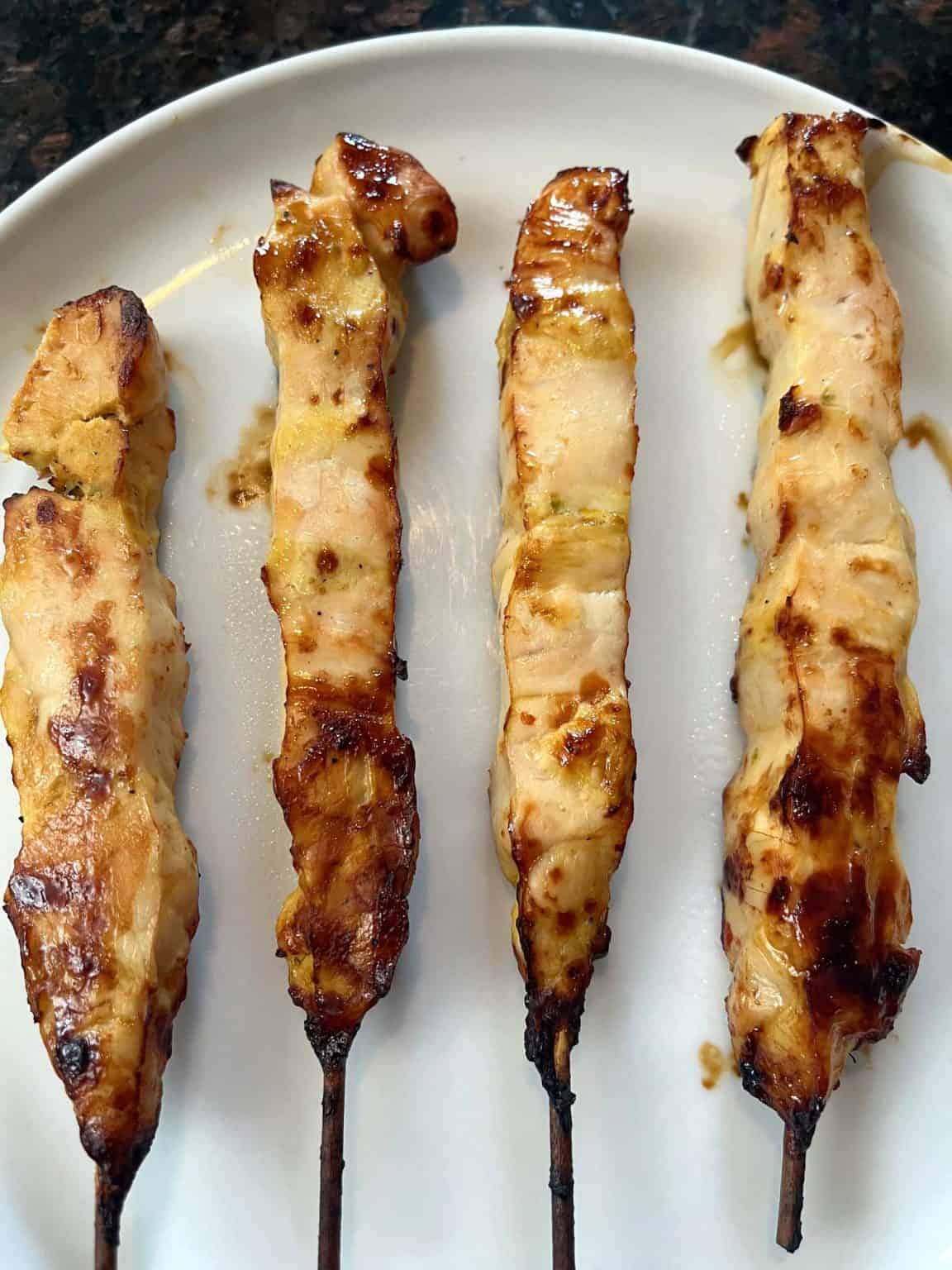 Aldi Chicken Breast Skewers in the Air Fryer Quick & Easy Melanie Cooks