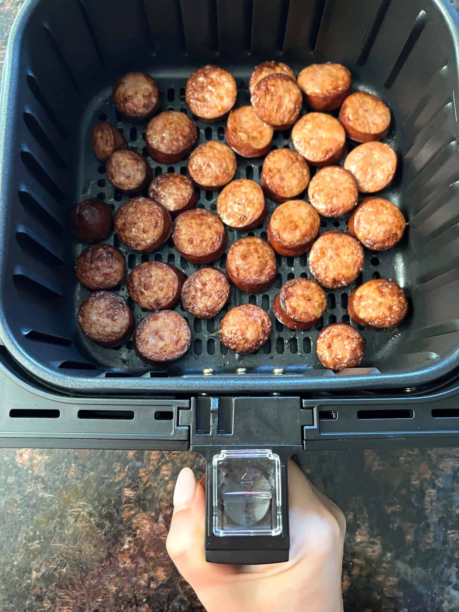 Andouille Sausage Air Fryer Recipe Crispy and Juicy! Melanie Cooks