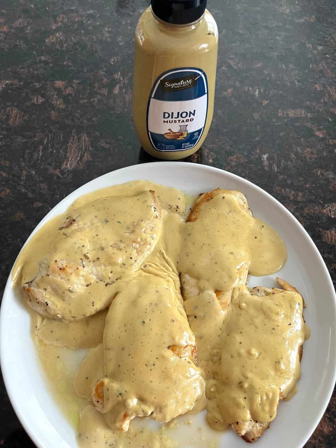 Easy Creamy Dijon Mustard Chicken Recipe: 20 Minute Dinner! - Melanie Cooks