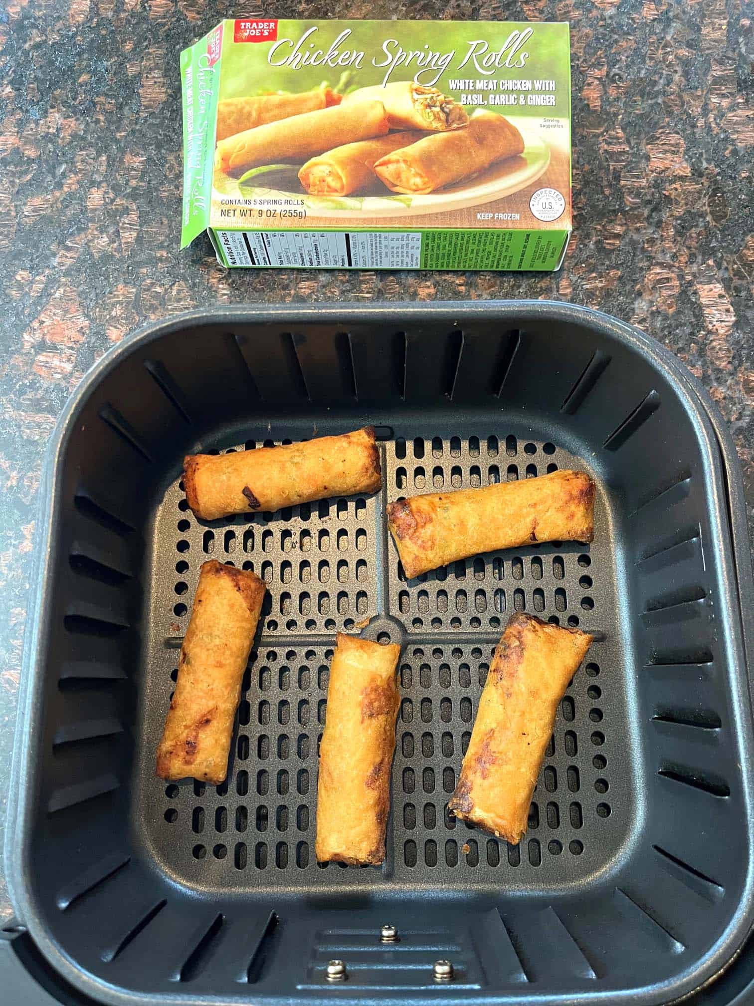 Ropia Raper's Spring Rols Crispy Air Fryer Trader Joe’s Spring Rolls: Delicious 10-Minute Meal ...