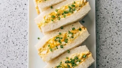 Japanese Egg Sandwich Recipe – Authentic Tamago Sando – Melanie Cooks